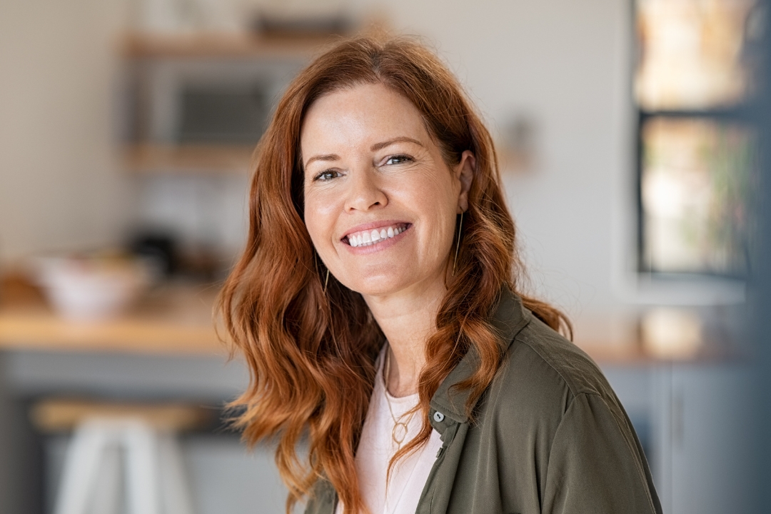 Smiling woman